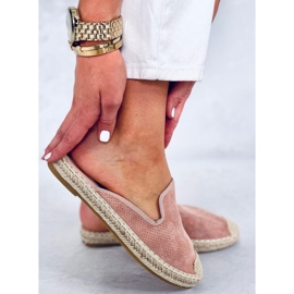 Ciabatte espadrillas da donna Carmen Pink rosa 1