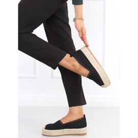 Espadrillas Alice in pizzo nero 1