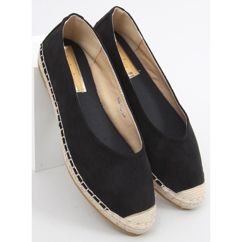Camino Espadrillas da donna nere nero 2