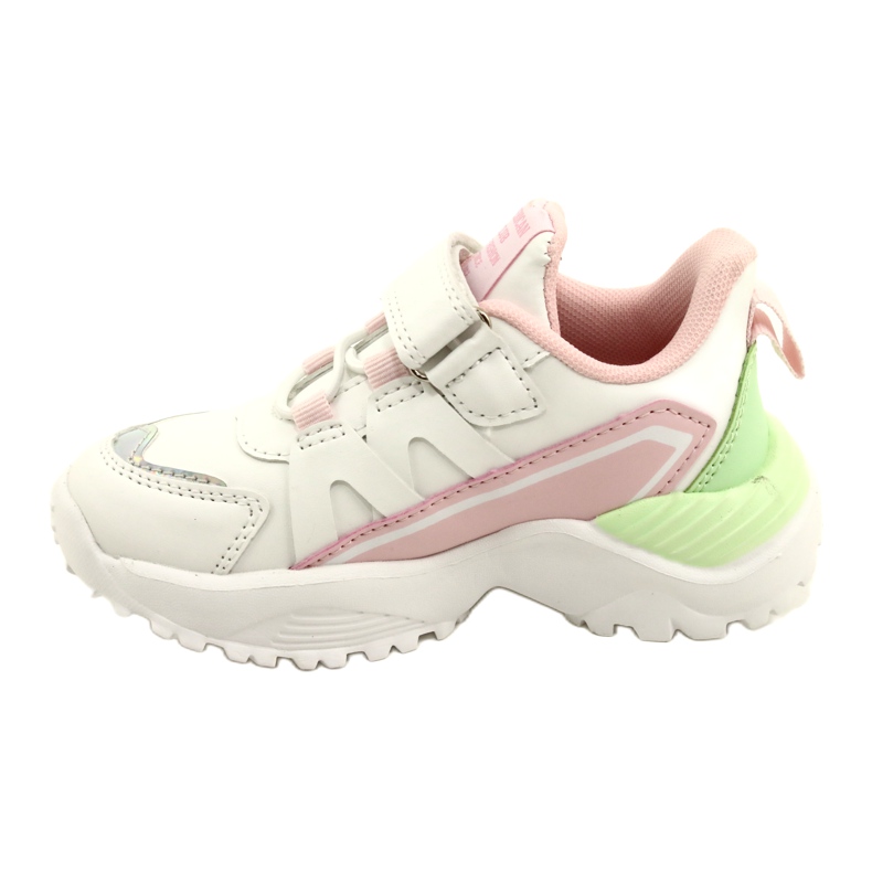 American Club Velcro con ologramma AA25/22 Bianco 1