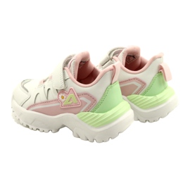 American Club Velcro con ologramma AA25/22 Bianco 4
