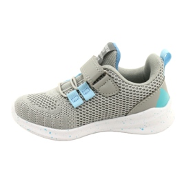 Scarpe sportive con velcro American Club RD13/22 Grigie grigio 1
