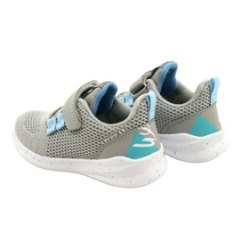 Scarpe sportive con velcro American Club RD13/22 Grigie grigio 5