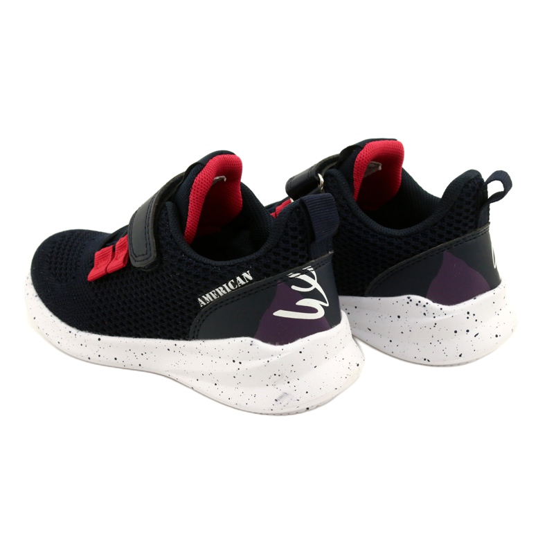 American Club RD13/22 Scarpe sportive con velcro, blu navy 4