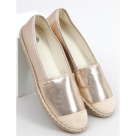 Espadrillas da donna Casto Gold d'oro 1