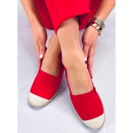 Espadrillas da donna Casto Red rosso 1