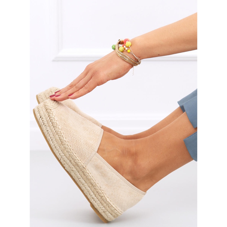 Espadrillas da donna Zeca Beige 1