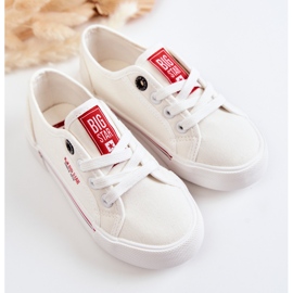 Sneakers basse da bambino Big Star JJ374170 Bianche bianco 2
