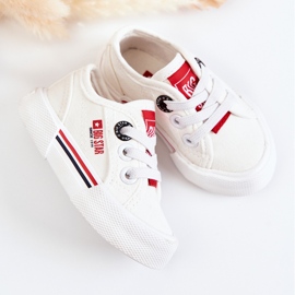 Sneakers basse da bambino Big Star JJ374160 Bianche bianco 1