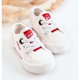 Sneakers basse da bambino Big Star JJ374160 Bianche bianca 2