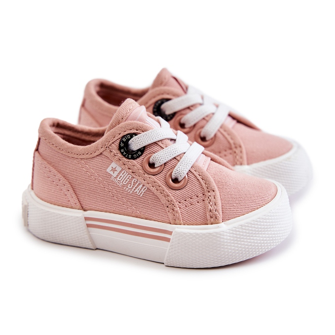 Sneakers basse da bambino Big Star JJ374161 Rosa 2