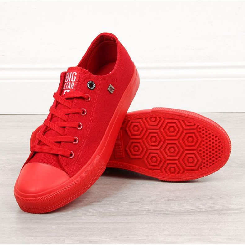 Sneakers Big Star M AA174007 rosse rosso 1