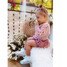 Sneakers Alte Bambini Con Laccio Roly-Poly Bianco 2