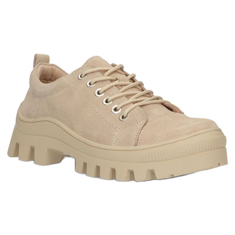 Sneakers in Pelle Scamosciata Filippo DP3522/22 BE Beige 1