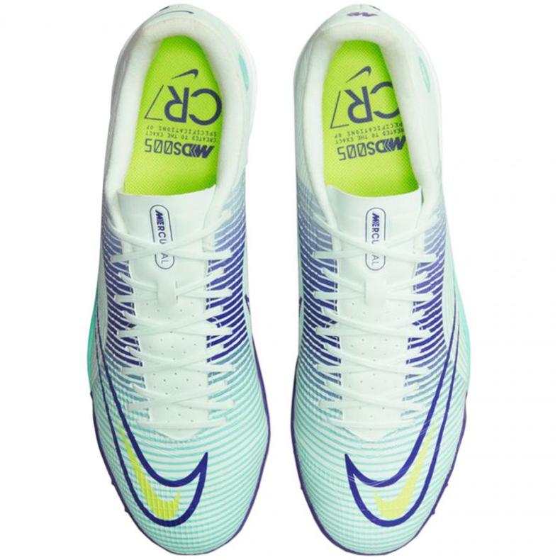Scarpe da calcio Nike Mercurial Vapor 14 Academy Mds Tf M CV0977 375 bianco bianco 1
