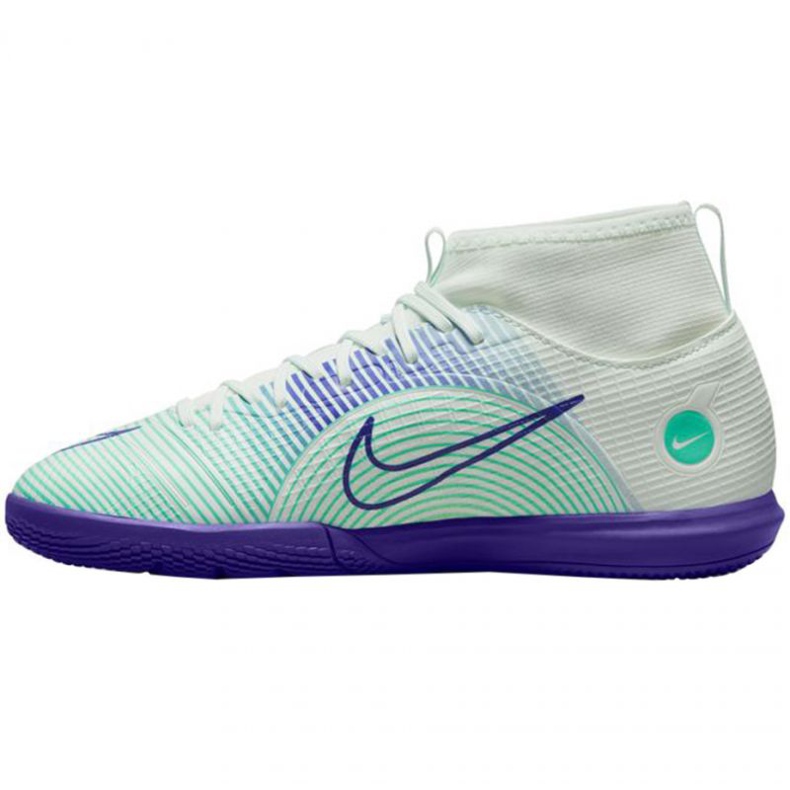 Nike Mercurial Superfly 8 Academy Mds Ic Jr DN3773 375 scarpe da calcio bianco bianco 1