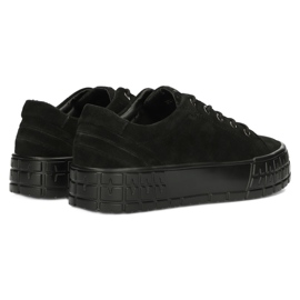 Filippo Sneaker in pelle femminile DP3527/22 BK nero 4