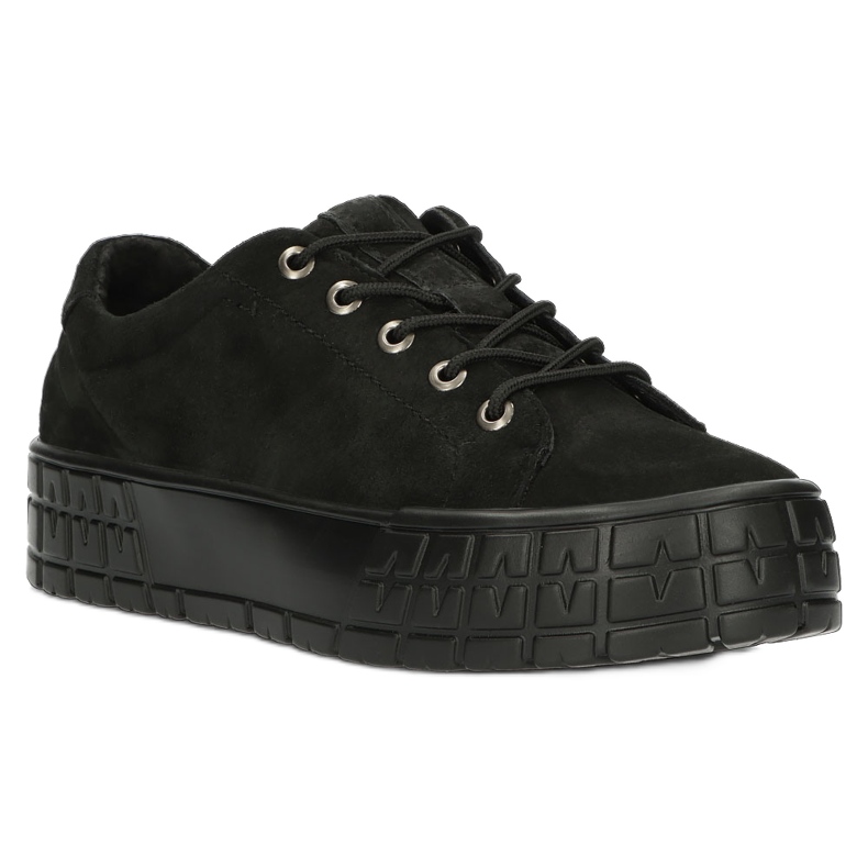 Filippo Sneaker in pelle femminile DP3527/22 BK nero 3