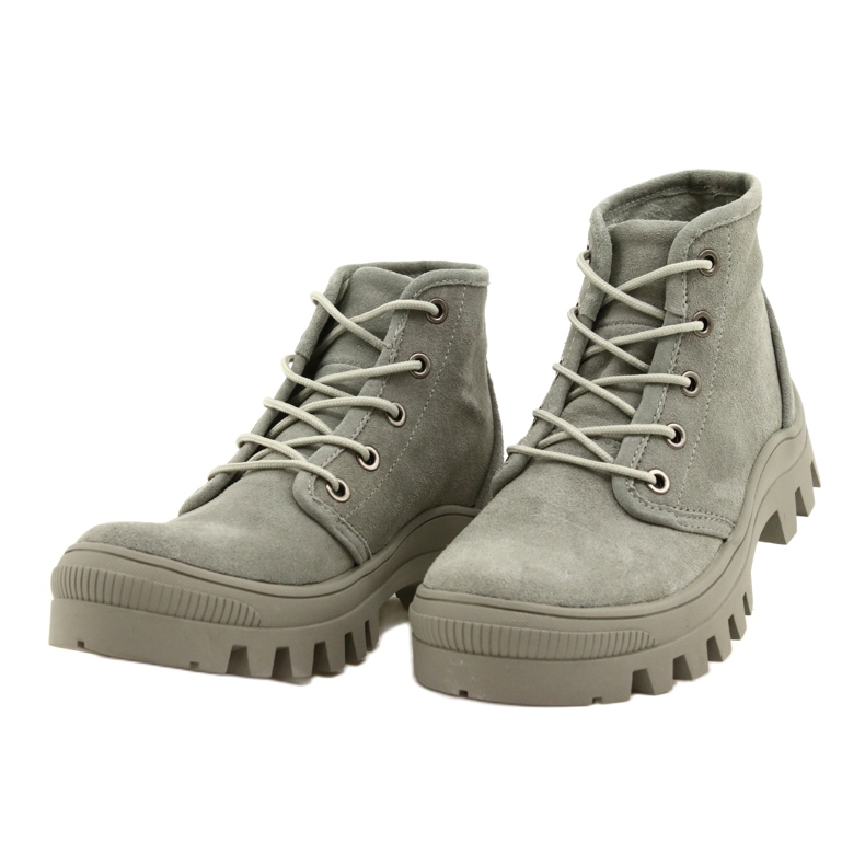 Sneakers Alte in Pelle Filippo DPT3523/22 GR Grigie grigio 2