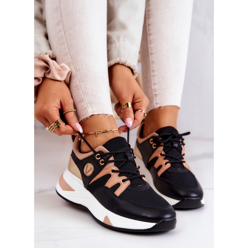 Vinceza Scarpe Sportive Sneakers Nere Imperio nero 1