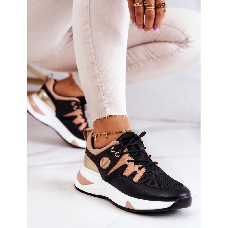 Vinceza Scarpe Sportive Sneakers Nere Imperio nero 2