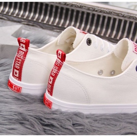 Sneakers in tessuto Big Star W FF274087 bianche bianca 4