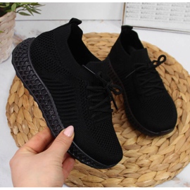 Scarpe sportive in tessuto News Jr EVE338A nero 1
