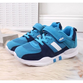Befado Jr BEF25D Scarpe sportive con velcro blu 2