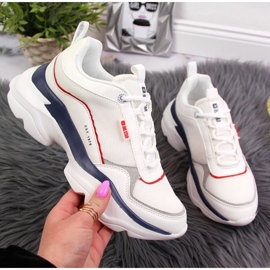 Scarpe sportive Big Star W JJ274A116 bianche bianco 1