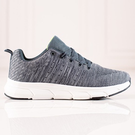 TRENDI Scarpe da ginnastica sportive grigio 1