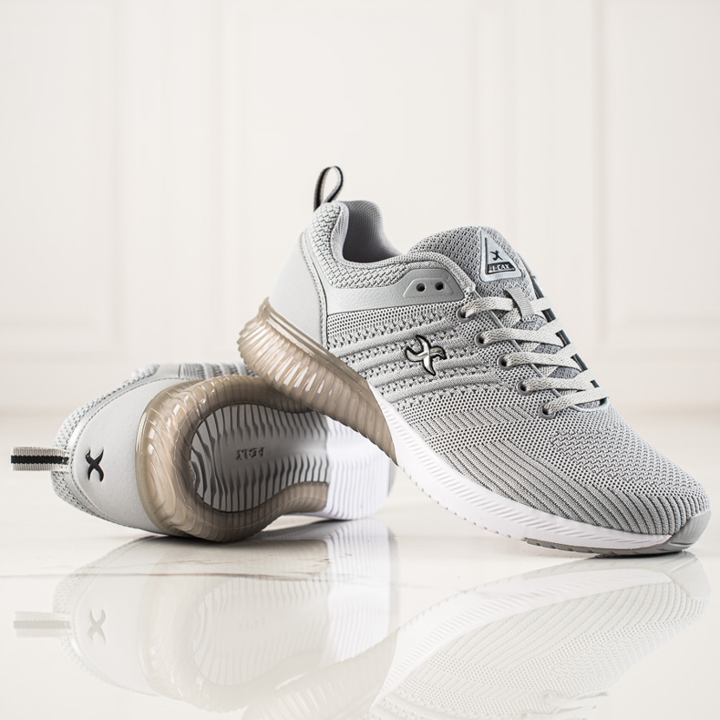 I-CAX Scarpe sportive casual grigio 2