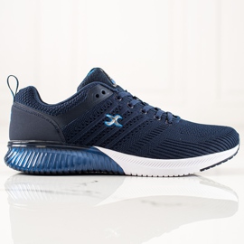 I-CAX Scarpe sportive casual blu navy 1