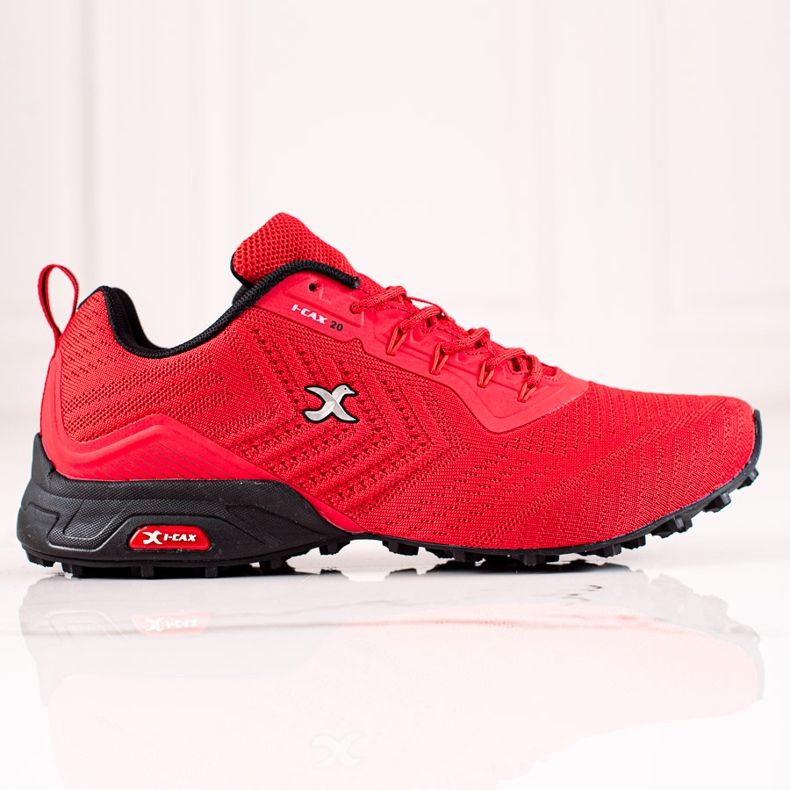 Scarpe da trekking I-CAX rosso 1
