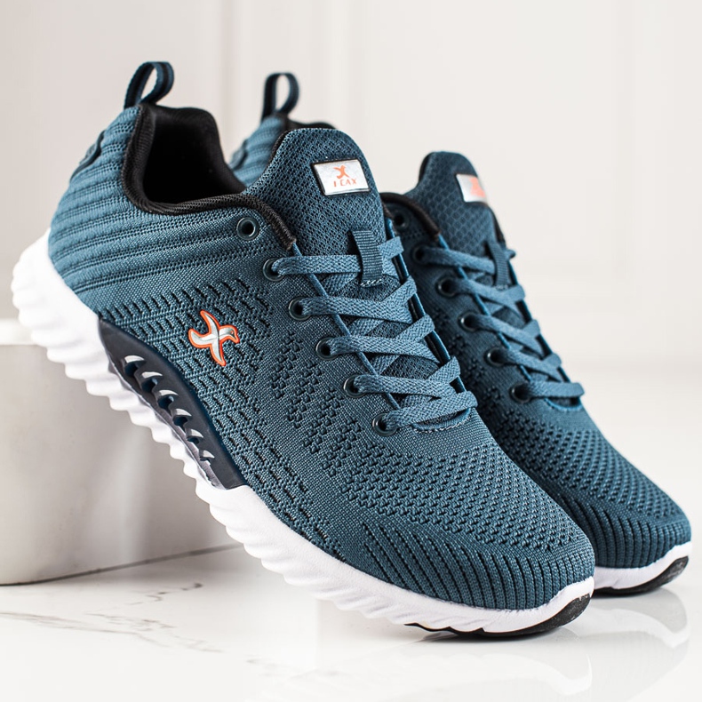 I-CAX Sneakers sportive da uomo blu 2