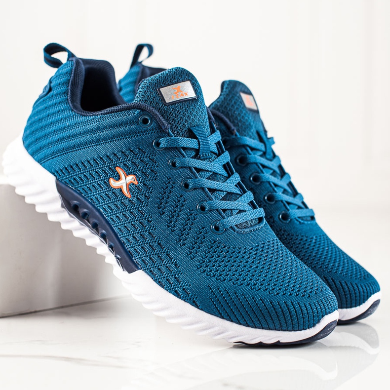 I-CAX Sneakers sportive da uomo blu 1