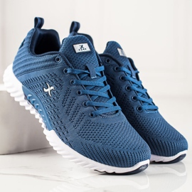 I-CAX Sneakers sportive da uomo blu 2