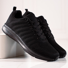TRENDI Scarpe sportive classiche nero 1