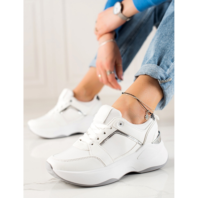 Diamantique Scarpe da ginnastica bianche bianco 1