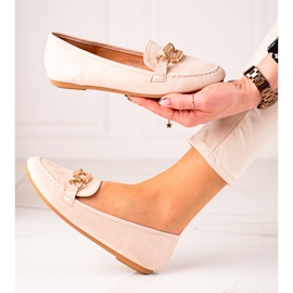 Seastar Mocassini Con Decorazione Dorata beige 1