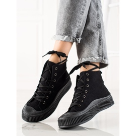 Seastar Sneakers alte casual nero 1