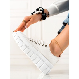 W. Potocki Scarpe Da Ginnastica Sulla Piattaforma Potocki bianco 1