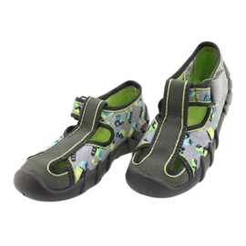 Scarpe per bambini Befado 190P094 grigio verde 2