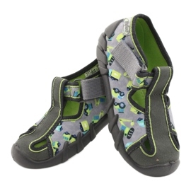 Scarpe per bambini Befado 190P094 grigio verde 4