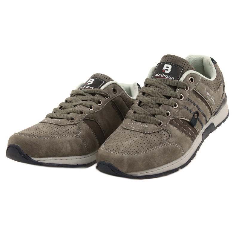 Scarpe sportive McBraun 9MN03-0881 grigio blu navy 2