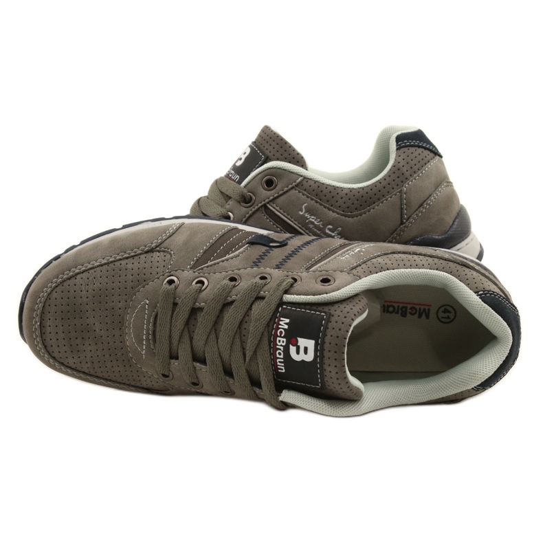 Scarpe sportive McBraun 9MN03-0881 grigio blu navy 4