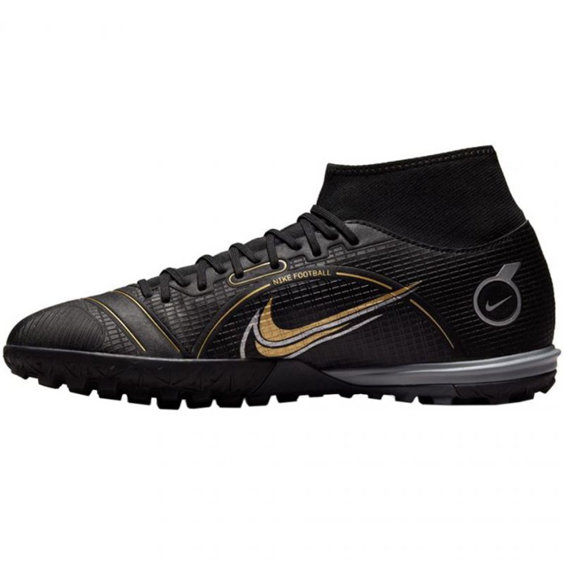 Nike Mercurial Superfly 8 Academy Tf M DJ2878 007 scarpe da calcio nero nero 1