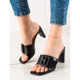 Sandali con tacco Vinceza nero 1