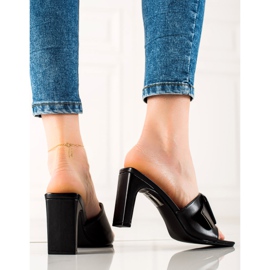 Sandali con tacco Vinceza nero 2