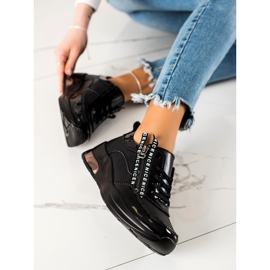 Goodin Sneakers In Pelle Con Cerniera nero 2