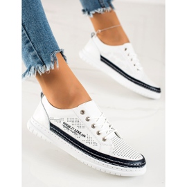 Goodin Sneakers casual in pelle bianco 1